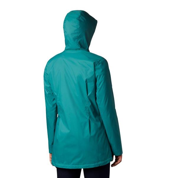 Columbia Switchback Rain Jacket Blue For Women's NZ73962 New Zealand